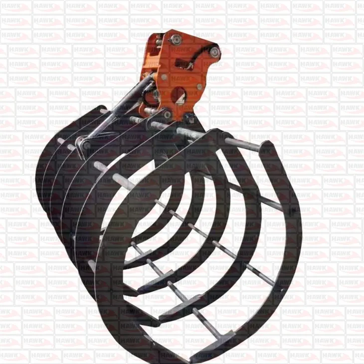 Excavator Grab Attachments Grass Grapple