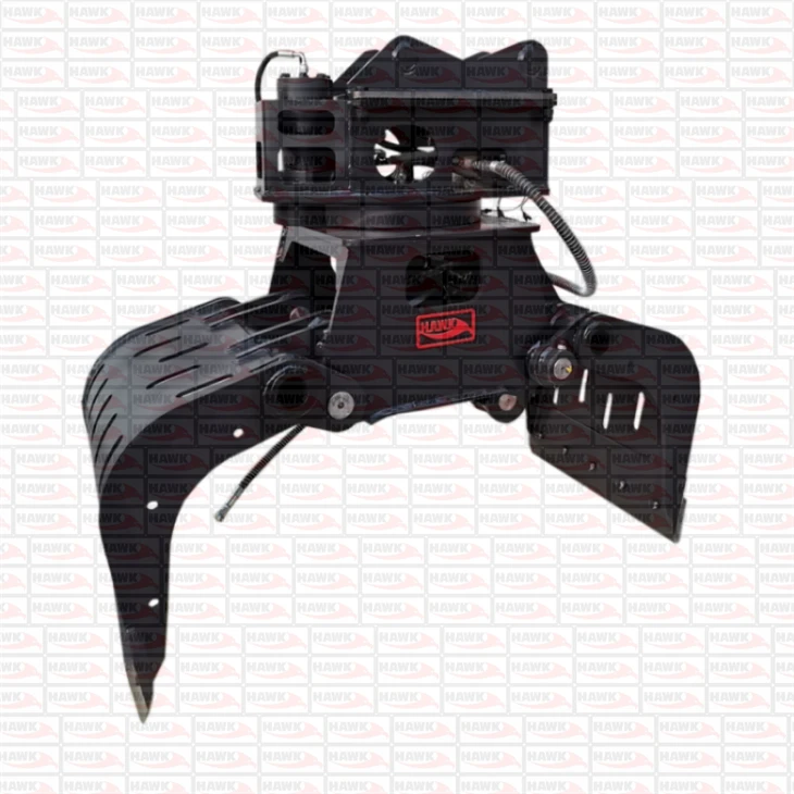 Heavy Duty Demolition Grapple For 20ton Excavator