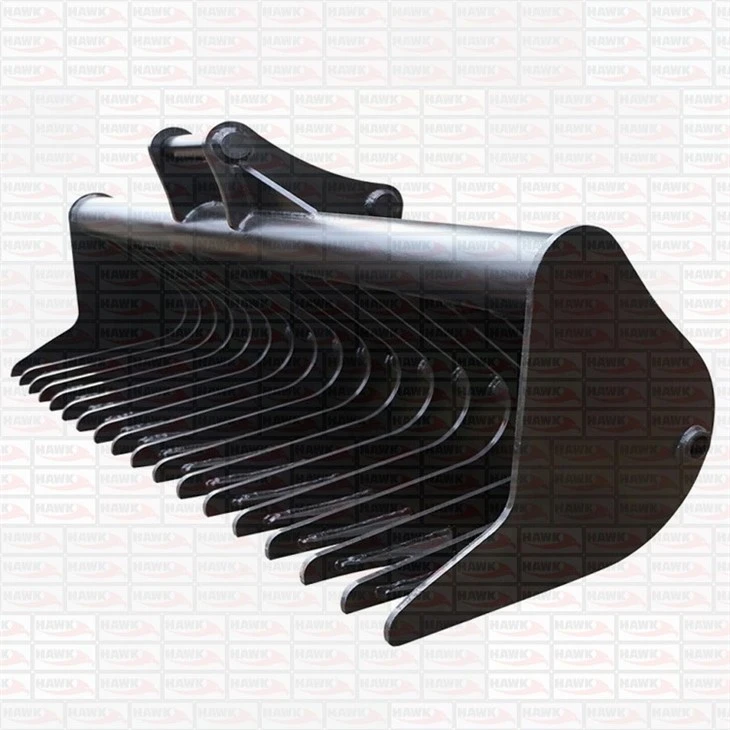 Mini Excavator Land Rake Bucket
