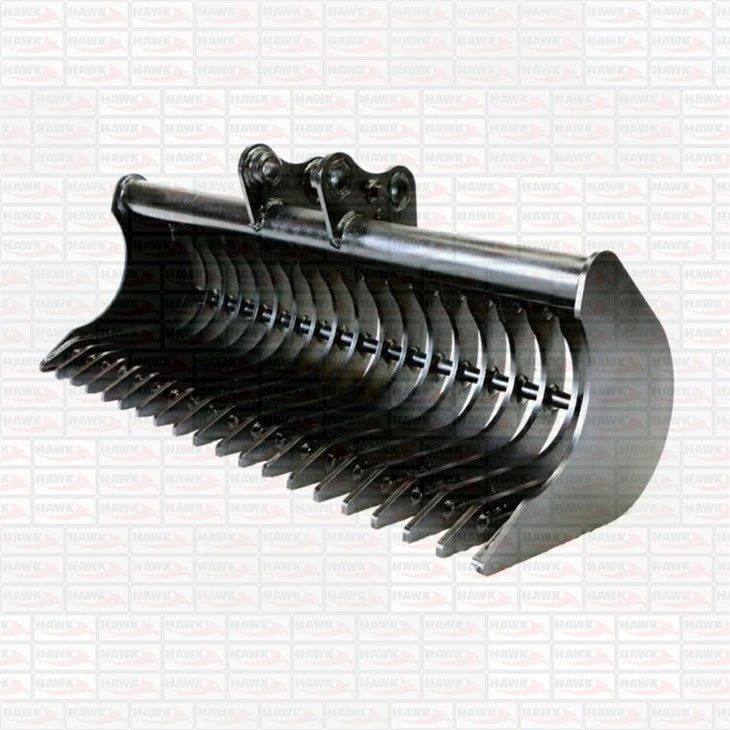 Mini Excavator Land Rake Bucket