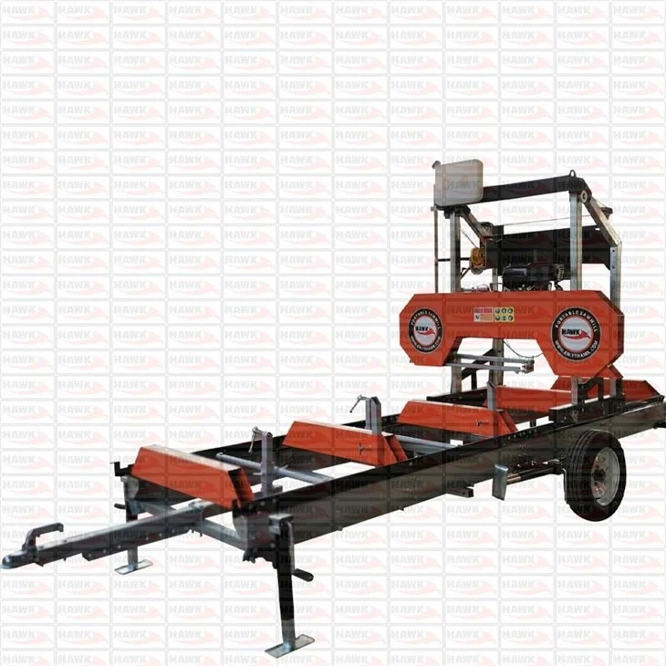 Petrol Engine Portable Sawmill Timber